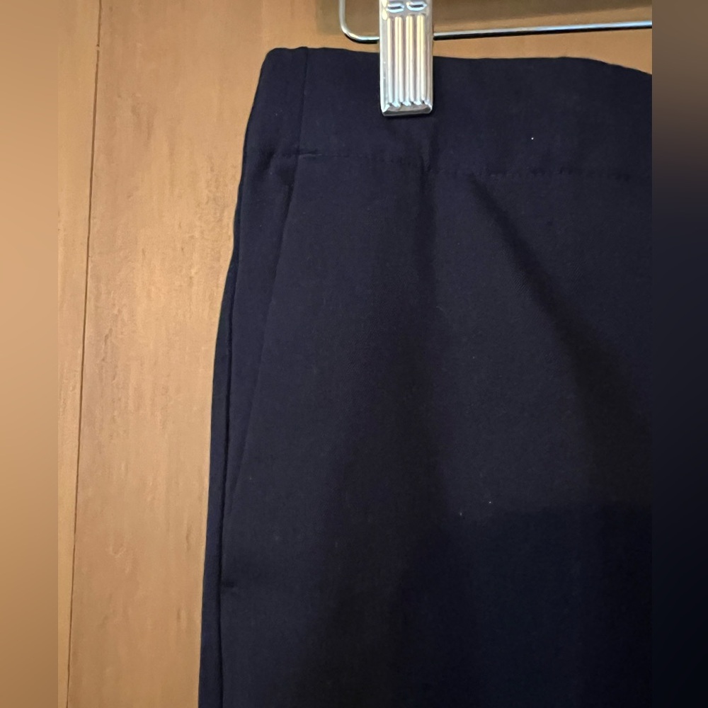 JJill navy blue bistretch knit pull on pants, misses 6, NWT - Picture 3 of 9